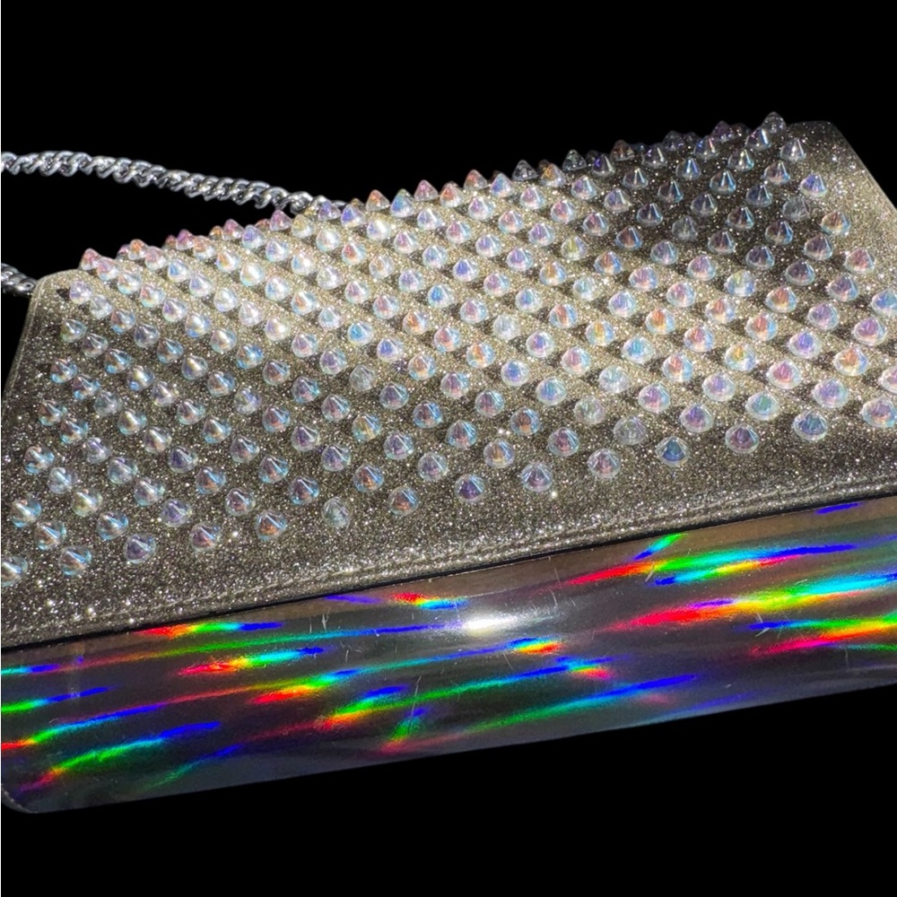 Stunning Authentic Christian Louboutin Paloma Patent leather crossbodybag